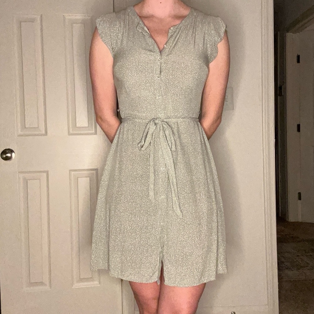 Light Green Dress
